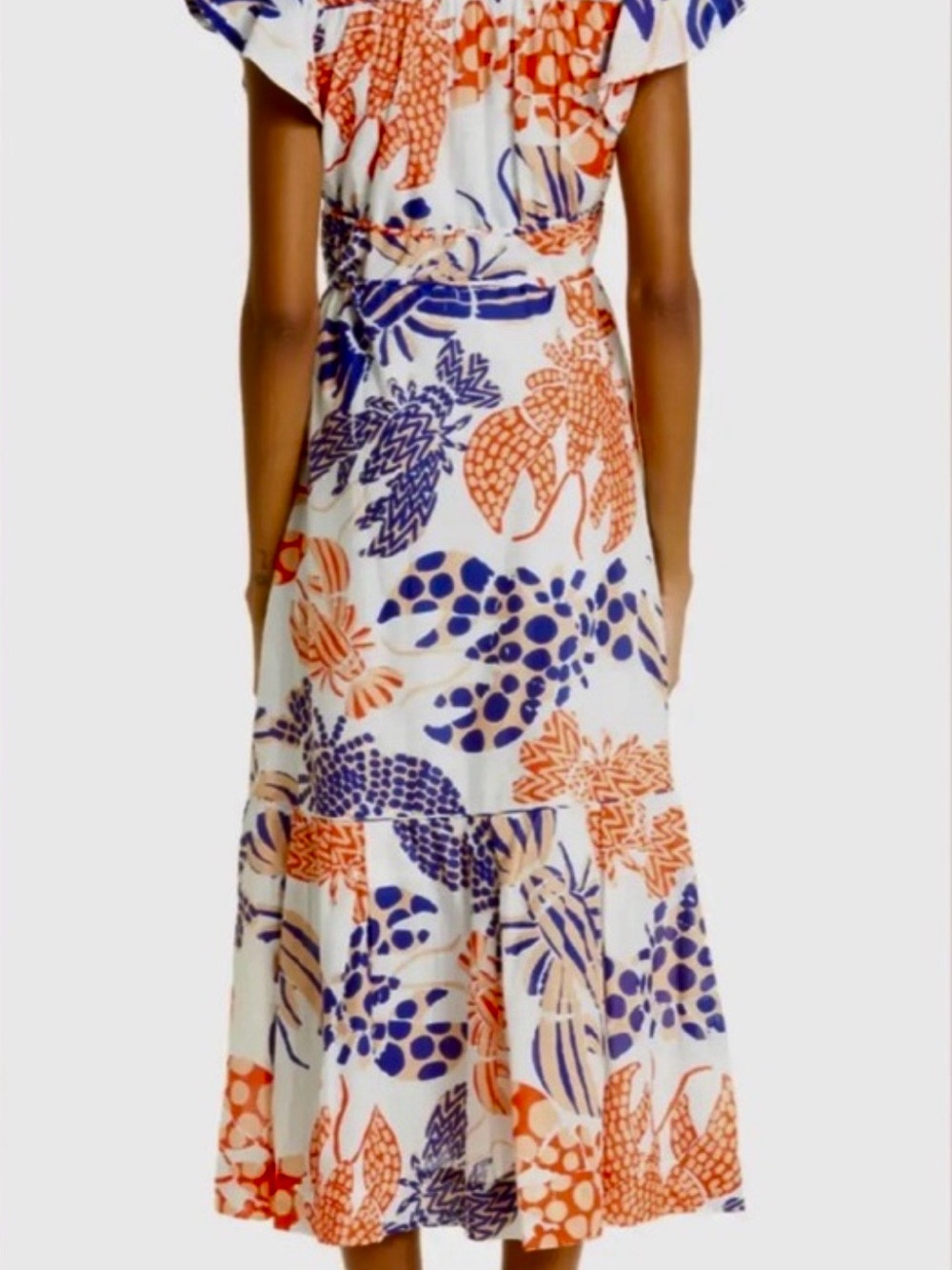 Farm Rio Flutter Sleeve Dress - Picture 5 of 8